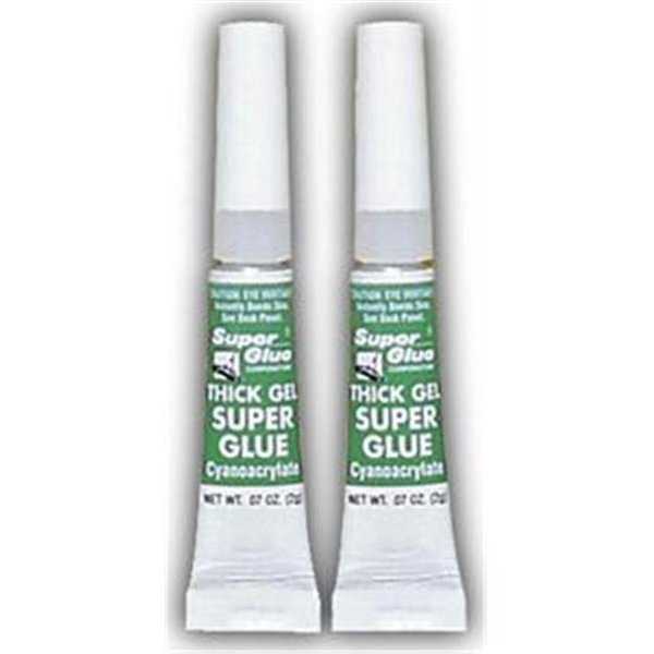 Super Glue Super Glue Sgg22-48 Thick Gel Super Glue Tubes - double Pack 11710315